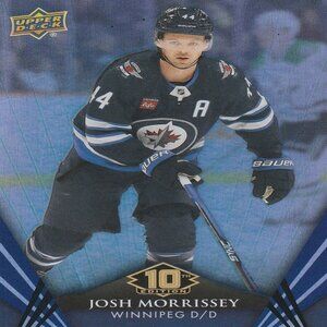 Josh Morrissey - 2024/2025 Tim Hortons Collector's Series 10th Anniversary Card